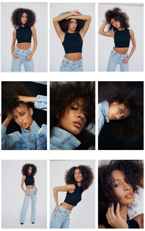 Modeling Portfolio Aesthetic, Commercial Photoshoot Models, Headshot Poses Photography, Modeling Polaroids Inspiration, Portfolio Shoot Poses, Digital Pictures Model, Model Profolio Ideas, Commercial Poses Women, Headshots For Modeling