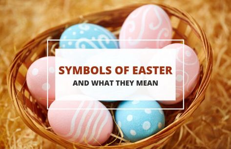 Colourful easter eggs on a nest. Easter Symbols And Meanings, Symbols Of Easter Lds, Easter Symbols For Kids, Easter Symbols Christian, Easter Meaning, Jesus Christ Easter, Easter Story For Kids, Happy Easter Religious, Lds Easter