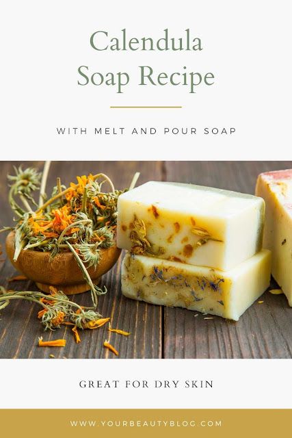 Diy Glycerin Soap Recipes, Lye Free Soap Recipes, Lye Free Soap, Lye Soap Recipe, Natural Soap Making Recipes, Glycerin Soap Diy, Glycerin Soap Recipe, Dried Calendula, Calendula Soap