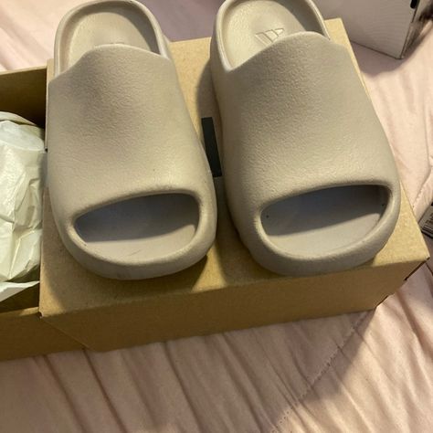 Yeezy slides kids size 13