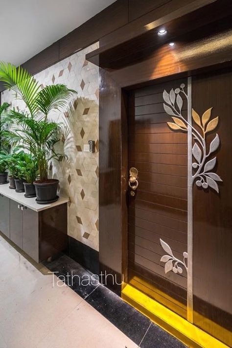 Door Designs Pooja Door, House Main Door, House Ceiling, House Main Door Design, Main Entrance Door Design, Safety Door, Wooden Main Door Design, Home Door Design, Bedroom Door Design