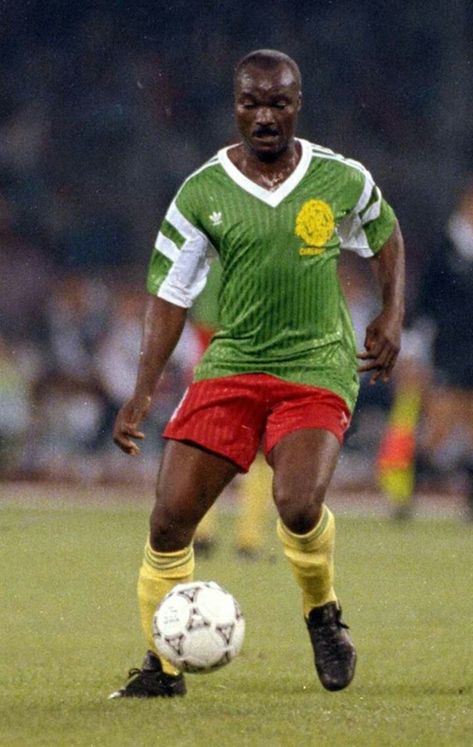 Roger Milla, Football Players Images, Football Photography, Football Illustration, Football Images, Steven Gerrard, Sport Icon, International Football, Retro Football