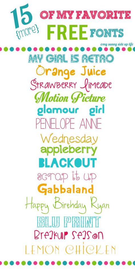 15 (more) of my favorite fonts Silhouette Fonts, Fun Fonts, School Technology, Christmas Fonts, Fancy Fonts, Favorite Fonts, Cricut Fonts, Cute Fonts, Outdoor Curtains