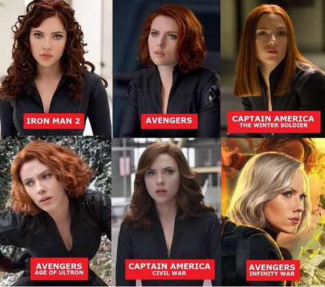 Black Widow Hairstyles Captain America Winter Soldier, Black Widow Natasha, Avengers Age, Black Widow Marvel, Athletic Hairstyles, Avengers Memes, Marvel Women, Natasha Romanoff, Marvel Funny