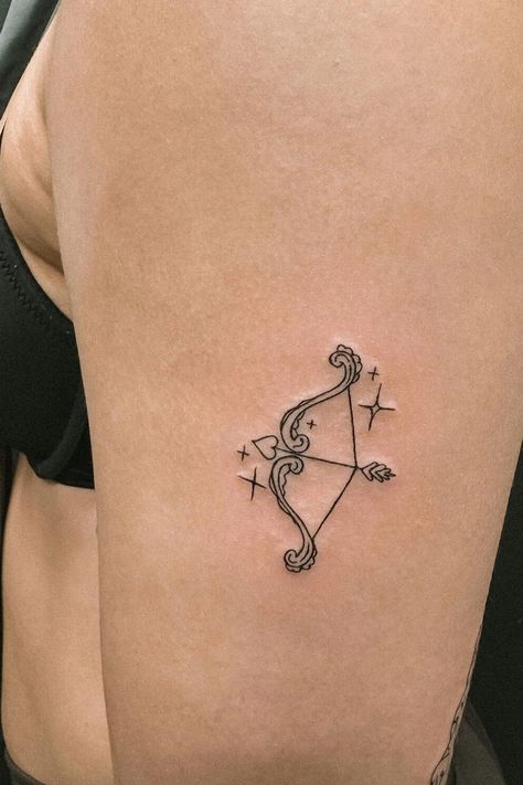 Looking for Sagittarius tattoo ideas for women?! These Sagittarius tattoos are SO good. Whether you. If you want unique, minimalist Sagittarius tattoos to get inspired, we've got you covered with some gorgeous zodiac tattoo ideas HERE