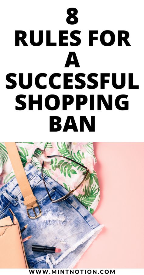 A shopping ban is a great way to save money and reset your finances. This is perfect for those who want to stop impulse buying, improve their shopping habits, and take back control of their spending. If you're interested in doing a shopping ban or no spend challenge, follow these simple tips to help you improve your spending habits and get out of debt. No spend month. No new clothing challenge. No shopping challenge. Clothing Challenge, Impulse Spending, Biweekly Saving, No Spend Month, Shopping Challenge, Impulse Buying, Spending Freeze, Envelope Budget System, Saving Money Diy