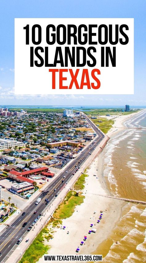 10 Gorgeous Islands in Texas Texas Vacation Ideas, Texas Road Trip Ideas, Mustang Island Texas, Beaches In Texas, Best Beaches In Texas, Texas Road Trip, Texas Vacation, Travel Texas, Texas Destinations