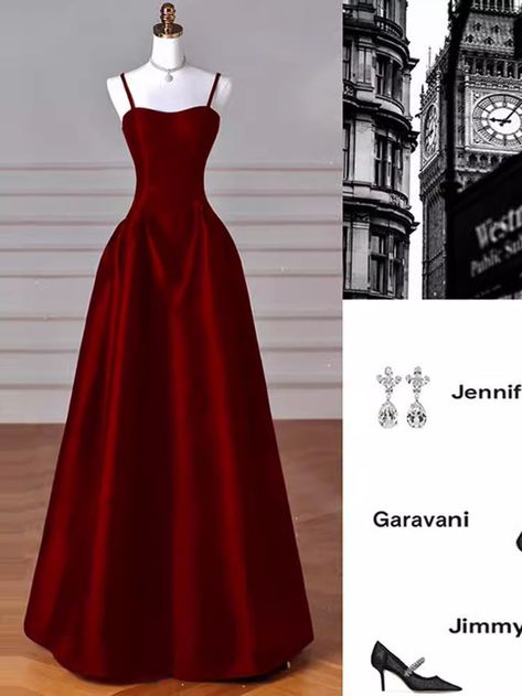 Red Dress With Jewelry, Red Dresses Long Elegant, Red Prom Dresses Long Elegant Classy, Red Dress Prom, Red Formal Dresses, Burgundy Prom, Dark Red Dresses, Mermaid Prom Dresses Lace, Purple Prom Dress