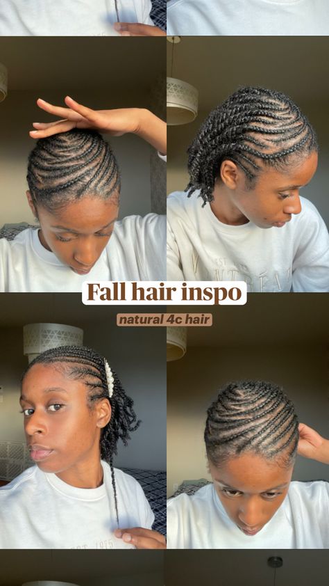 Natural 4c hair | inspo from Eva 🌺 on pinterest Hairstyles For 4c Hair Natural, Hairstyles For 4c Hair, Fall Hair Inspo, Natural 4c Hair, Curly Hair Videos, Mini Twists, 4c Natural, 4c Natural Hair, 4c Hair