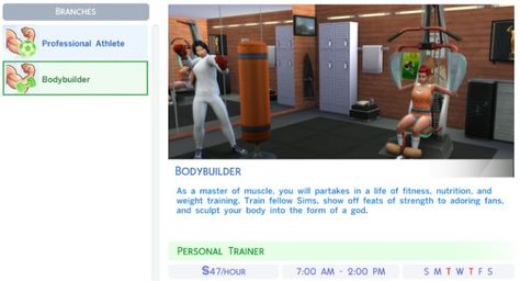 The Sims 4 Athlete Career - Job Rewards & Bonuses Sims 4 Skills, Sims 4 Ps4, Sims Stories, Pro Athletes, Daily Task, Best Mods, Professional Athlete, Life Improvement, The Sims 4