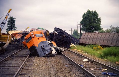 Railway Accidents, Great Northern Railroad, The Fireman, Train Crash, Ho Model Trains, The Engineer, Freight Train, Train Wreck, Train Art