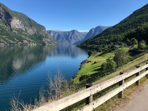 Biking from Myrdal to Flam - Review of Flam Hiking AS, Flam, Norway - Tripadvisor Flam Norway, Hiking Norway, Relaxing Travel, Tourist Office, Gorgeous Scenery, Boat Tours, Bike Ride, Hiking Trails, The Valley