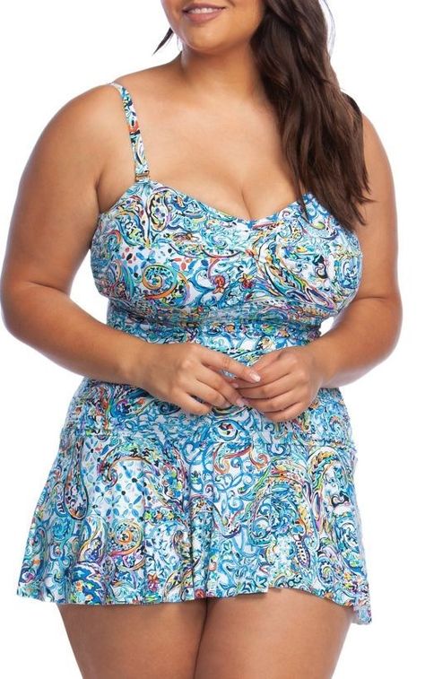 24 Plus Size Swimdresses - Plus Size Swimwear Swimsuits - Alexa Webb - alexawebb.com #plussize #alexawebb #plussizeswim Plus Size Swim Dress, Swimsuit Plus Size, Alexa Webb, Swimwear Plus Size, Plus Size Swimsuit, Plus Size Swim, Plus Size Swimsuits, Pretty Lingerie