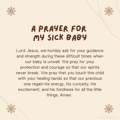 Sick Kids Quotes, Boy In Hospital, Prayer For Baby, Sick Baby, In Jesus Name, Jesus Name, Healing Hands, Quotes For Kids, How To Draw Hair