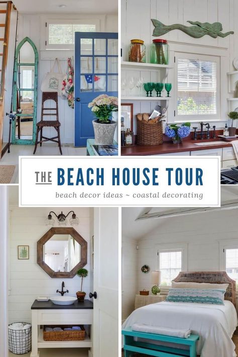 Beach Rental Decor, Beach House Interior Coastal Cottage, Hawaii Condo, Berlin House, Beach Dining Room, Hawaii Decor, Beach House Tour, Island Beach House, Beach Themed Bedroom