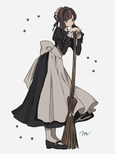 #wattpad #fanfiction You couldn't describe your love for herbs. However, that spoiled kid that you've been knowing for years suddenly grow attached to veggies but she lack with some basics so you offered your help. Both herbs and veggies are flora. That was the similarity that they can see in you and her. [ my next lif... Maid Outfit Anime, Cosplay Maid, Anime Maid, Maid Outfit, Dessin Adorable, Drawing Clothes, 영감을 주는 캐릭터, Chica Anime Manga, Anime Poses Reference