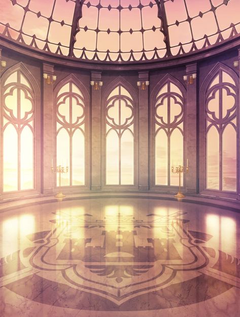 Ikemen Prince | Background | Obsidian Dance Hall - Evening Time Anime Ballroom Background, Ballroom Background Drawing, Ikemen Prince Background, Gacha Ballroom Background, Background Kerajaan Aesthetic, Castle Background Drawing, Ball Room Background, Fantasy World Background, Prince Background