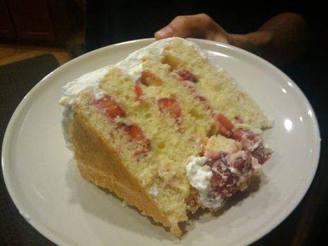 (Cleveland) Cassata Cake by M. Ellison Casada Cake Recipe, Casata Cake, Italian Cassata Cake Recipe, Vanilla Cake Recipe With Oil, Cassata Cake Recipe, Cassata Cake, Strawberry Custard, Cassava Cake, Apple Pie Recipe Easy