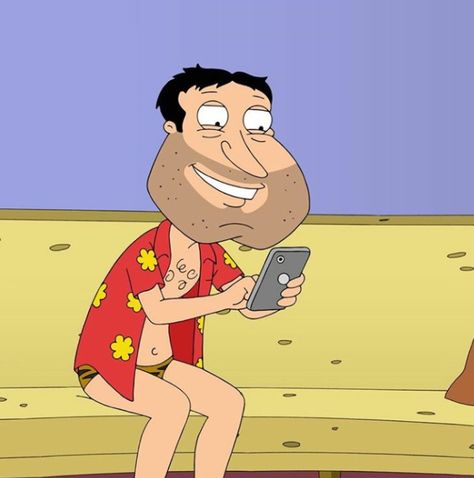 Glenn Quagmire Funny, Family Guy Quagmire Fanart, Quagmire Pfp, Glen Quagmire, Quagmire Family Guy, Glenn Quagmire, Gay Meme, Cleveland Show, Reaction Photos