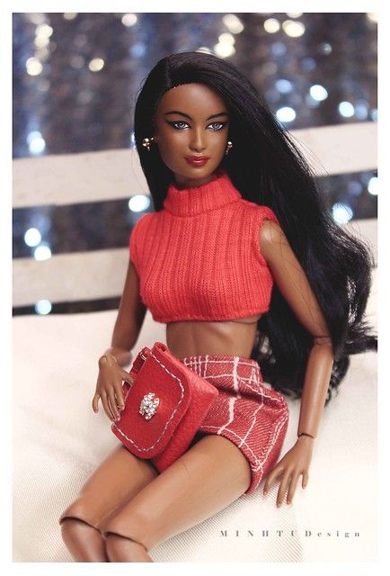 Barbie Holiday | Fashion and Photography by MinhTu | Tu Nguyen | Flickr Doll Aesthetic Outfits, Barbie Doll Aesthetic, Brown Barbie, Community Homes, Barbie Pictures, Black Barbies, Diva Dolls, Beautiful Black Babies, Doll Aesthetic