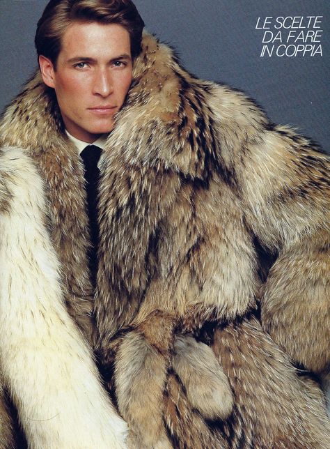 80s manfurs Fur Coat Photoshoot, Fur Coat Men, Fur Coat Outfit, Mens Fur Coat, Coyote Fur, Mens Fur, Fur Clothing, Mink Coat, Fox Fur Coat