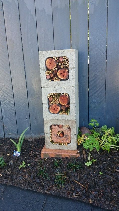 Bee Friendly Garden, Bee Hotel, Australian Garden, Bee Garden, Bee Friendly, School Garden, Have Inspiration, Pollinator Garden, Native Garden