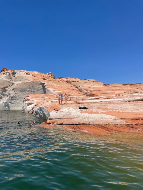 Powell Lake, Cliff Jumping, Lake Powell, Lake Life, Lake, Quick Saves