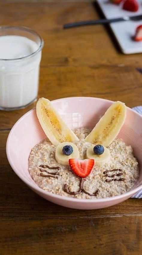 Fun Breakfast Ideas For Kids, Fun Breakfast Ideas, Easter Breakfast Recipes, Morning Protein, Easter Fruit, Breakfast Ideas For Kids, Fun Breakfast, Easter Breakfast, Decorações Com Comidas