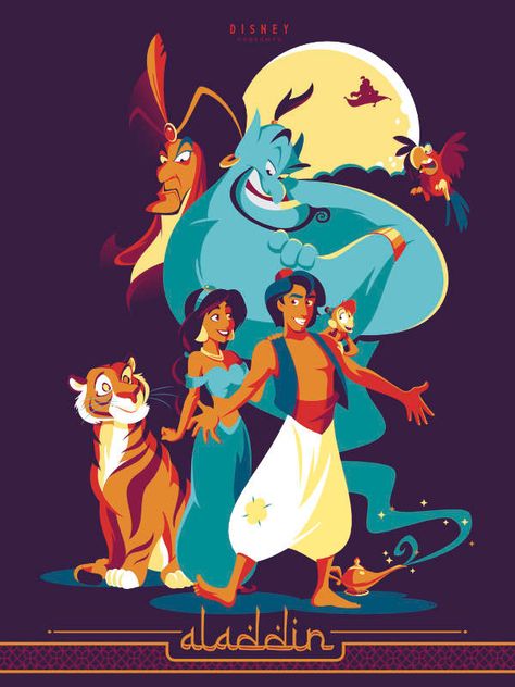 Aladin Illustration Art, Aladdin Illustration, Princess Jasmine Art, Jasmine Drawing, Aladdin Party, Aladdin 1992, The Lion King 1994, Aladdin And Jasmine, First Animation