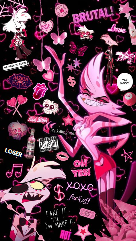 #hazbin #hazbinhotel #hazbinhotelangeldust #angeldust #angeldusthazbinhotel #angeldusthazbin #shufflefyp #shuffleinspo #shuffleaesthetic #aesthetic #wallpaper #aestheticwallpaper #hazbinwallpaper Angeldust Wallpaper, Angeldust Hazbin Hotel Wallpaper, Lauren + Core + Aesthetic, Husk Wallpaper, Hazbin Wallpaper, Hotel Wallpaper, Angle Dust, Scary Wallpaper, Angel Wallpaper