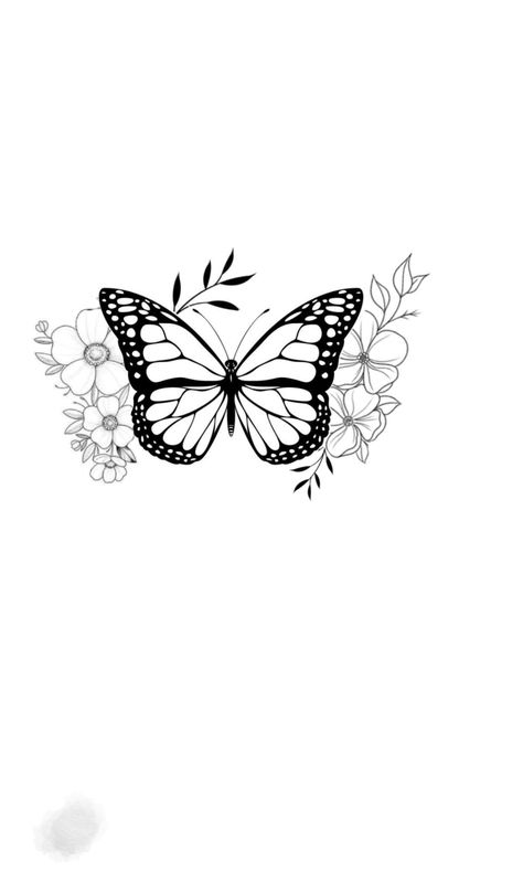 Knee Butterfly Tattoo, Above The Knee Tattoo, Above Knee Tattoo, Knee Tattoo, Up Tattoos, Butterfly Tattoo, Flower Tattoos, Future Tattoos, New Tattoos