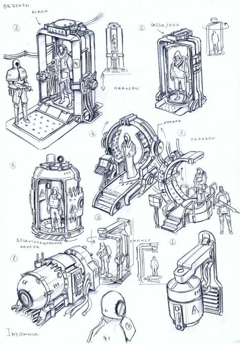 env obj 81 by TugoDoomER Time Machine Blueprints, Teleporter Concept Art, How To Draw Machines, Time Machine Concept Art, Futuristic Time Machine, Sci Fi Machine Concept Art, Time Machine Aesthetic, Time Machine Drawing, Time Machine Design