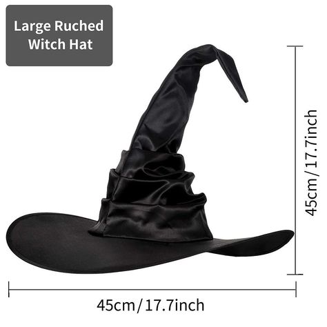 Witch Magician Hat Kid's Adults' Men's Women's Unisex Classic & Timeless Cosplay Costume Party Halloween Masquerade Masquerade Mardi Gras Easy Halloween Costumes 2024 - $8.49 Witch Hats Costume, Party Make-up, Black Witch Hat, Wizard Hat, Hat Party, Witch Halloween Costume, Halloween Witch Hat, Halloween Masquerade, Black Witch