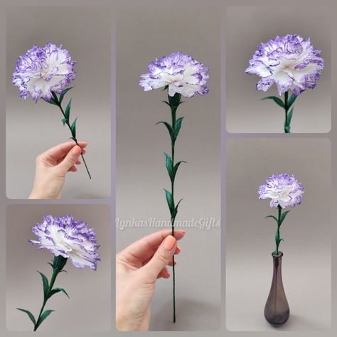 Paper Carnations, 1st Anniversary Gifts, 1st Anniversary, Artificial Flower Arrangements, Crepe Paper, Decoration Design, Mother's Day Gift, Bridal Bouquet, Artificial Flowers