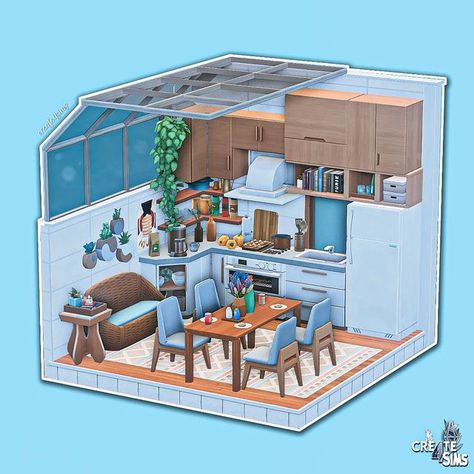 Sims 4 Scientist House, Sims Room, Cute Dollhouse, Sims Rooms, Sims Houses, Sims Builds, Build Inspiration, Sims 4 House Plans, Sims Ideas