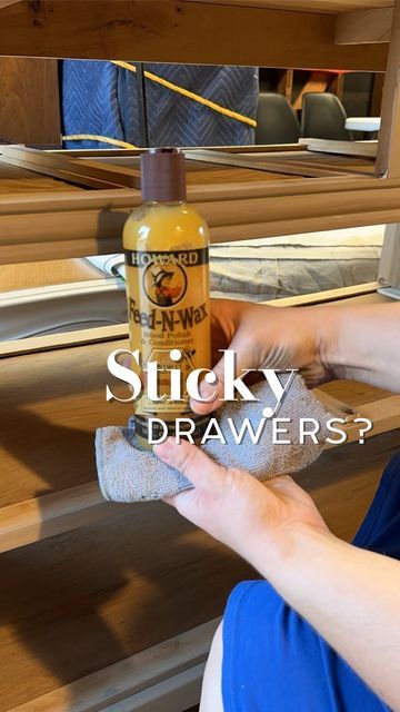 Grace & Time Restorations on Instagram: "Old dresser has sticky drawers? Revitalize with this simple hack! 😮‍💨👌🏼 Say goodbye to sticky drawers by applying beeswax to the wooden tracks. Enhance smoothness by finishing off with a layer of bar soap. Keep those drawers gliding effortlessly with this easy maintenance routine. ✨ Follow for more DIY tips! ⬅️ #furniturerestoration #diyfurniture #drawerhack" Flip Furniture, Old Dresser Drawers, Maintenance Routine, Dresser Furniture, Diy Drawers, Wooden Drawers, Old Dressers, Furniture Repair, Diy Tips