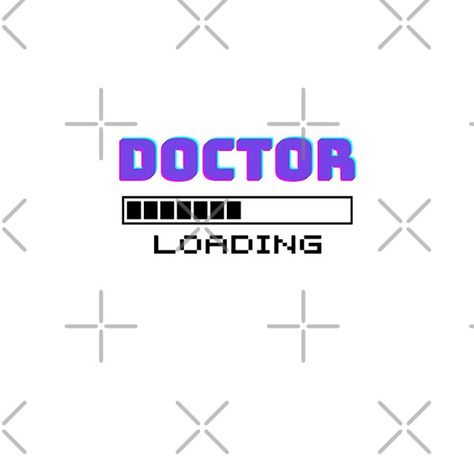 A DOCTOR LOADING design with a retro, video game aesthetic. DOCTOR is purple outlined in blue and pink, giving a unique feel. For other background color options- request through messages (bubblemail). Doctor Loading, Female Doctor, Color Options, Health Care, Colorful Backgrounds, Feelings, Purple