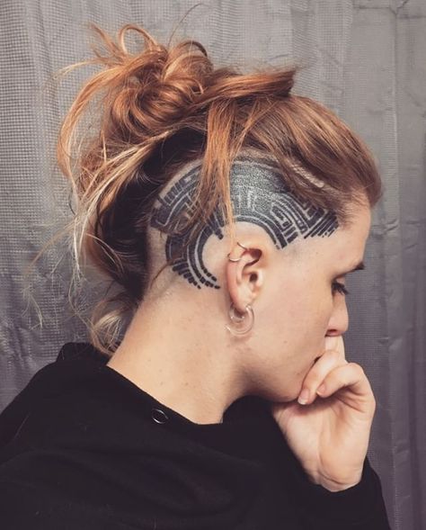 Ancient technology head tattoo. Based part from lost city of Atlantis, but also part cyborg... Atlantis Tattoo, City Of Atlantis, Lost City Of Atlantis, Head Tattoo, Ancient Technology, Head Tattoos, Lost City, Body Tattoos, All Tattoos