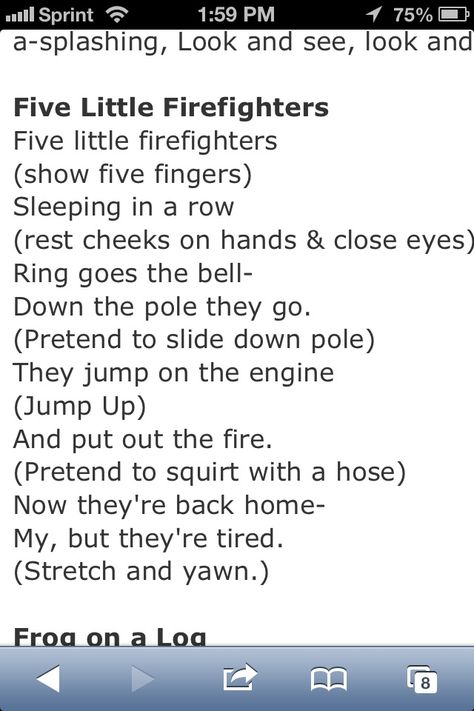 Firefighter song Preschool Fireman Activities, Fireman Song, Fire Fighters Preschool, Fire Safety Lesson Plans, Prek Community Helpers, Fire Safety Theme, Fire Safety Activities, Fire Safety Week, Community Helpers Unit