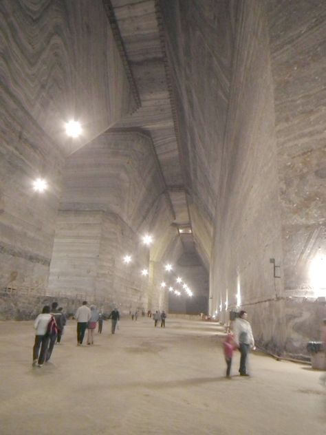 Slanic Salt Mine, Salt Architecture, Slanic Prahova, Salt Mine, Salt Cave, Visit Romania, Underground Tunnels, Ancient Mysteries, Ancient Aliens