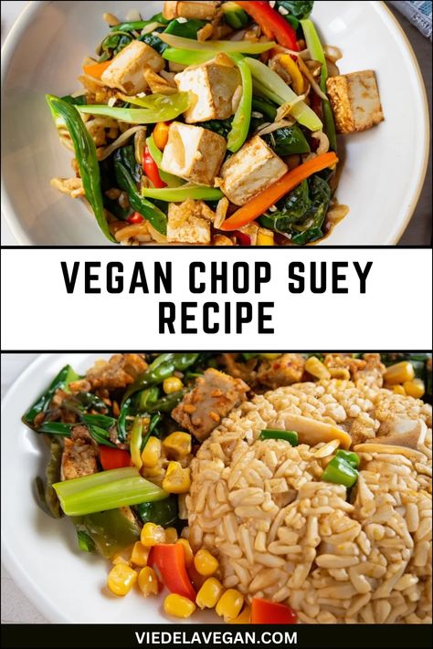 Vegan Chop Suey Recipe: Master the Art of Plant-Based Cooking Chop Suey Recipe, 2025 Lifestyle, Vegan Baby, Stir Fry Dishes, Chop Suey, Duck Sauce, Stir Fry Sauce, Mung Bean, Savory Sauce