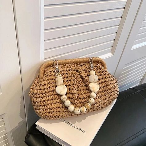 Just found this amazing item on AliExpress. Check it out! $13.42 40％ Off | Shell Straw Top Handle Bags for Women Handbags Brands Summer Rattan Boho Woven Casual Shoulder Bags Female Clutch Purses 2023 Wicker Bags Handbags, Linen Handbags, Straw Weaving, Braided Bag, Straw Clutch, Woven Handbags, Wicker Bags, Rattan Bag, Travel Purse