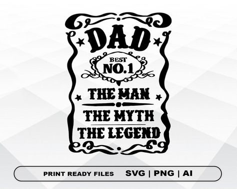 Fathers Day Svg Files Free, Dad Shirts Vinyl, Fathers Day Cricut Ideas, Dad Svg Free, Crichton Ideas, Cricut Videos, Projet Cricut, Father's Day Design, Diy Father's Day Crafts