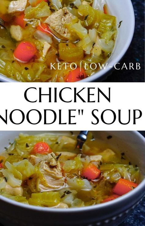 Keto Chicken Noodle Soup, Low Carb Vegetable Soup, Keto Meatballs, Keto Soups, Easy Crockpot Chicken, Stew Chicken Recipe, Skimmed Milk, Cabbage Soup Diet, Boiled Egg Diet Plan