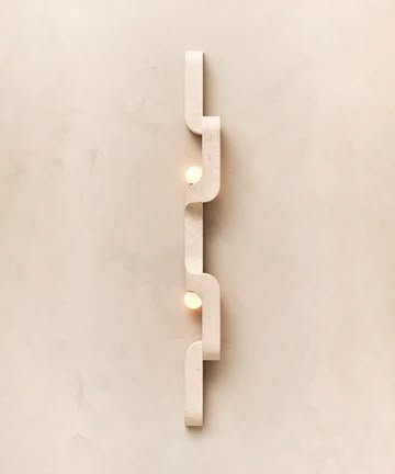 Sculptural Lighting, Home Objects, Bathroom Recessed Lighting, Contemporary Wall Lights, I Love Lamp, Long Walls, Timeless Furniture, Bathroom Wall Sconces, Stone Wall