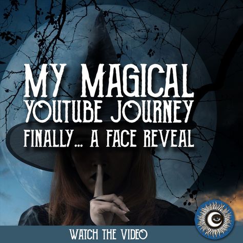 Witching on YouTube: Quitting, Burnout, Mistakes, Advice & a FACE REVEAL!? #MyMagicalYouTubeJourney Hello my darlings. Please enjoy my latest YouTube video. In this video I share a lot of personal information about being a witchy content creator and reveal my face for the first time. I was very kindly tagged by Megan at Round the Cauldron to answer 25 questions about being a witch, magical or Pagan YouTuber. Let’s do some magical crafting. #magicalcrafting #witchcraft #MyMagicalYouTubeJourney Magical Crafting, Being A Witch, Crafting Videos, 25 Questions, The Cauldron, Face Reveal, A Witch, Watch Video, A Face