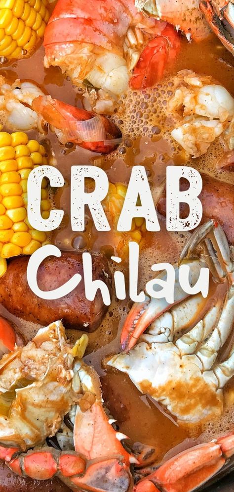 This recipe adds a new twist on the traditional Tampa style Crab Chilau with the addition of Dungeness Crab. It's a little less sweet compared to blue crabs but the amount of meat surely makes up for it!