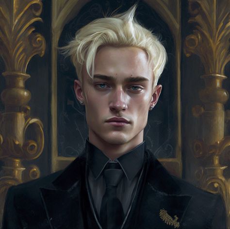 Draco Malfoy Fanart, Dramione Fan Art, Draco Malfoy Aesthetic, Draco And Hermione, Slytherin Aesthetic, Harry Potter Fan Art, Harry Potter Characters, Harry Potter Universal, Harry Potter World