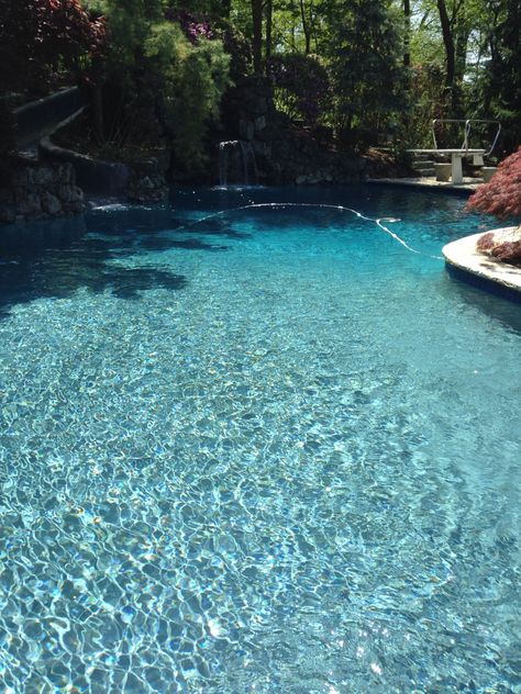 Diamond brite French gray Diamond Brite Pool Finishes, Diamond Brite Pool Colors, Plaster Pool, Paradise Backyard, Pool Makeover, Pool Plaster, Pool Finishes, Backyard Dreams, Vinyl Pool