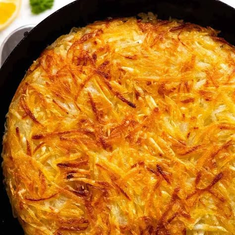 Potato Rosti Recipe, Rosti Recipe, Potato Rosti, Recipe Tin Eats, Kosher Cooking, Recipetin Eats, Recipe Tin, Potato Cakes, Potato Side Dishes